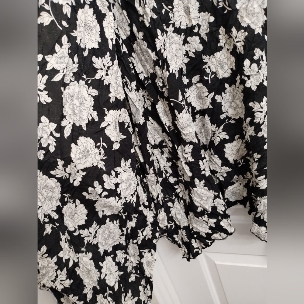 Brandy Melville Floral Kimono Duster Jacket One Size - Picture 6 of 7